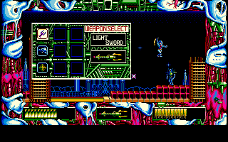 妖獣機甲兵 ワードラゴン for PC-8801mkⅡSR以降 (C)1989 アルシス