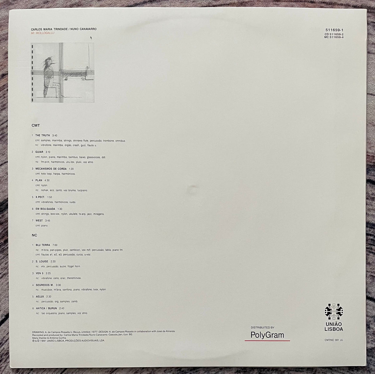 Carlos Maria Trindade / Nuno Canavarro ‎– Mr. Wollogallu