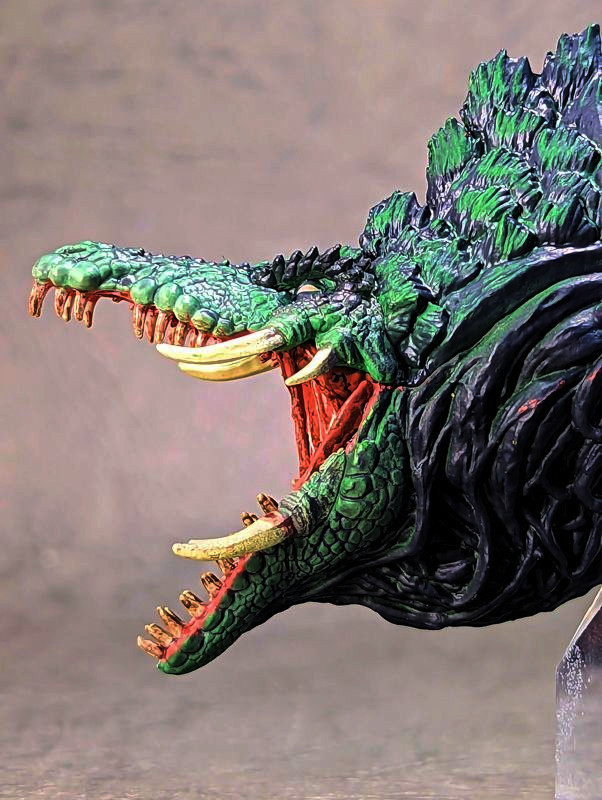 玩栗犬と、一番くじ ゴジラ 大怪獣列伝 モンスターヘッドマグネット