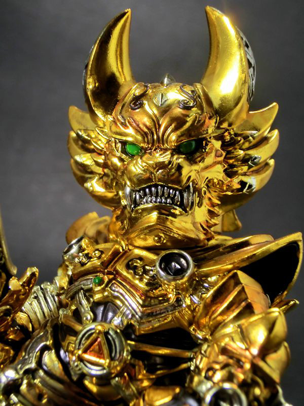 玩栗犬と、デフォルメ魔戒コレクションシリーズ ガロ＆ゼロ メッキver