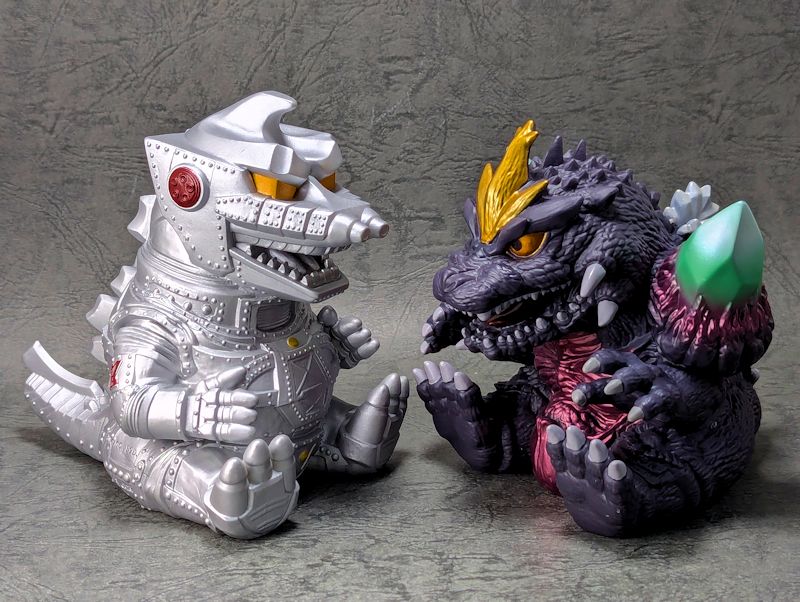 玩栗犬と、鎮座獣 スペースゴジラ グラビ・トルネードver. | 玩栗犬 真