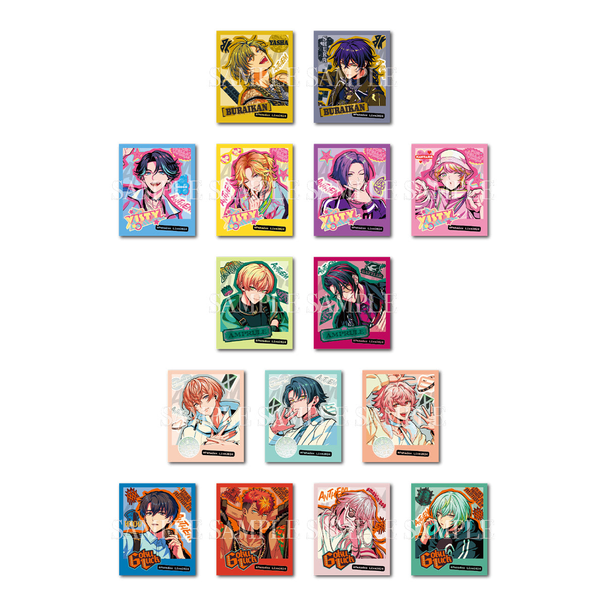 Paradox Live ANTHEM ステッカーVer.2 – GCRESTORE ジークレストア