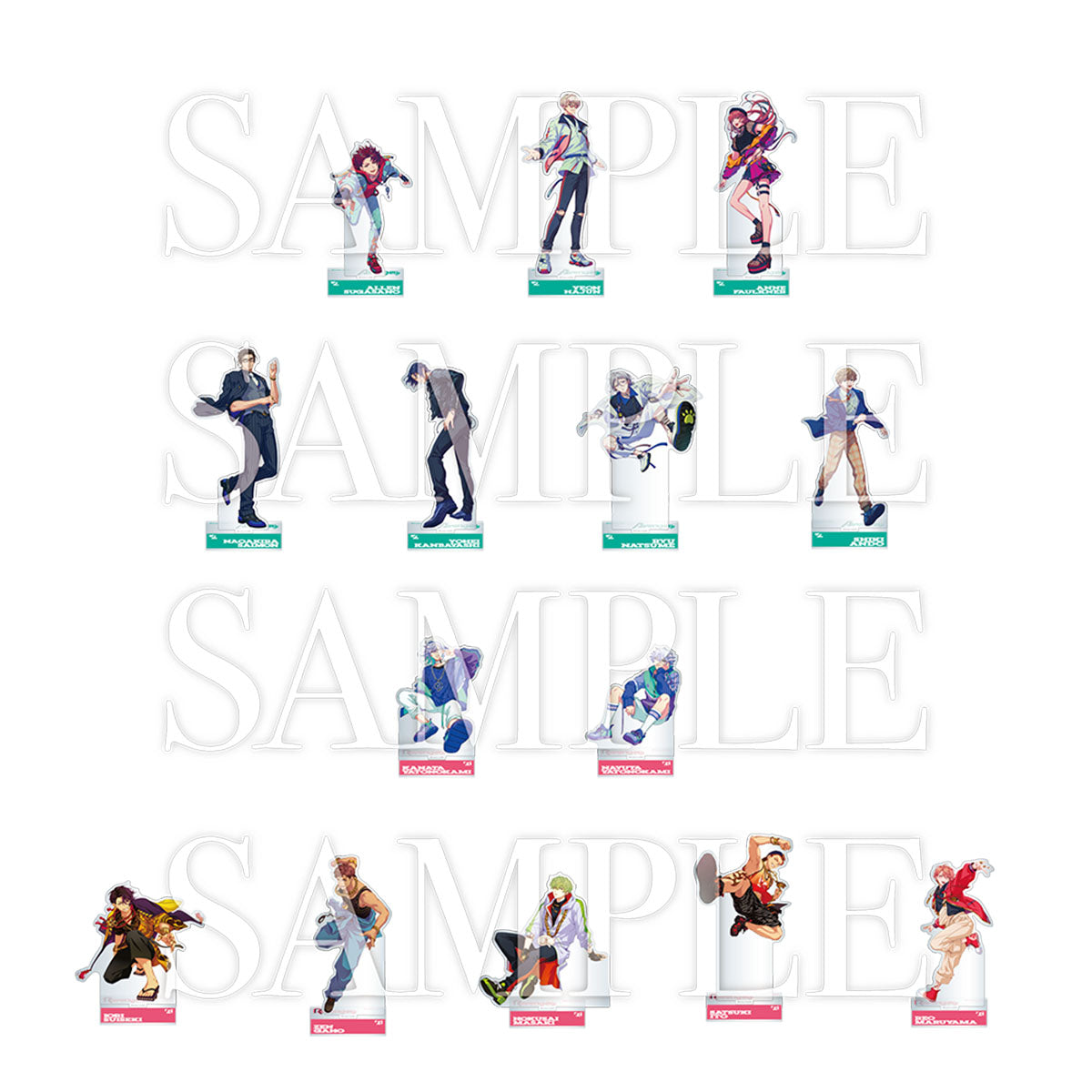 Paradox Live -Battle of Unity- アクリルスタンド Ver.1 – GCRESTORE