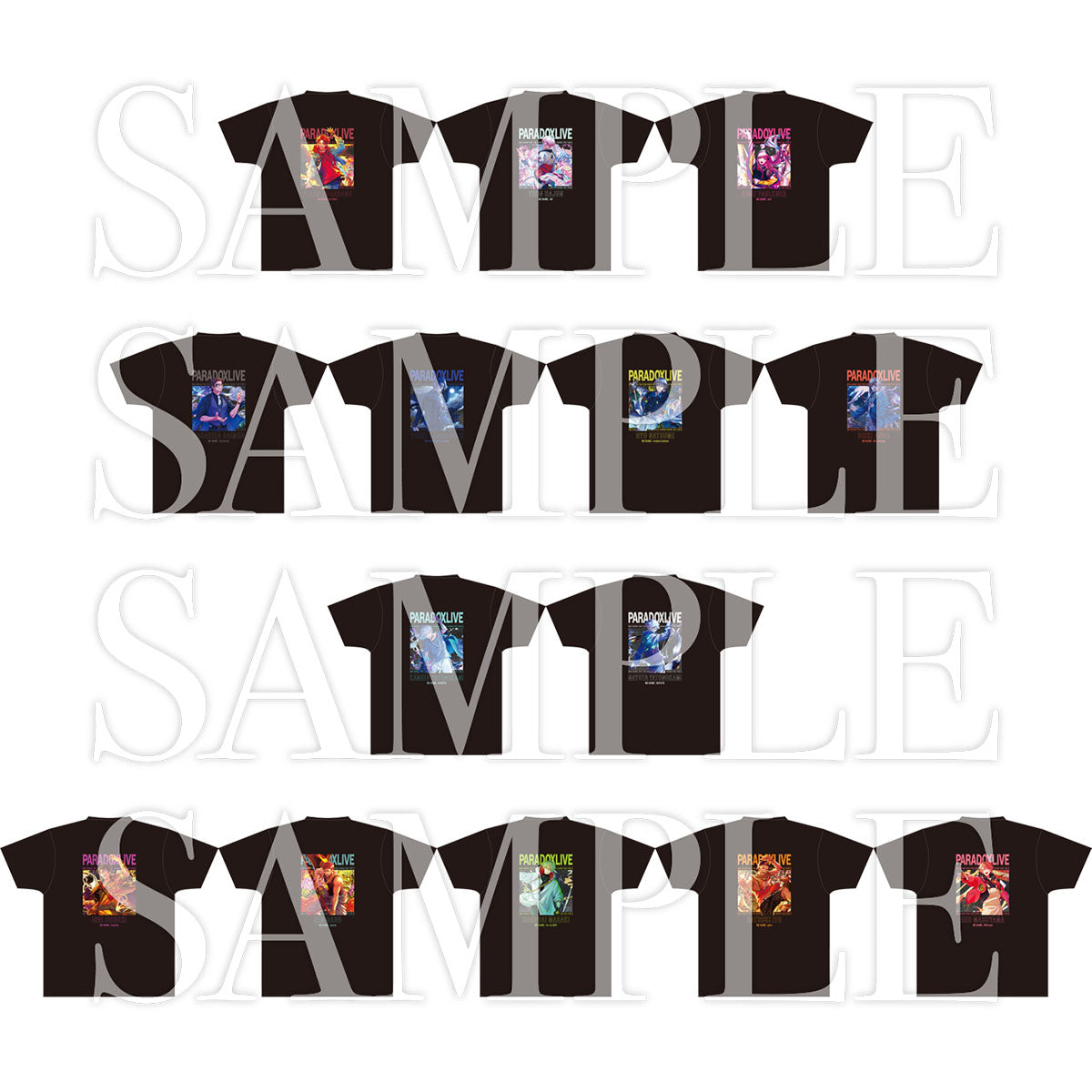 Paradox Live 幻影 バックプリントTシャツ Ver.1 – GCRESTORE ジーク