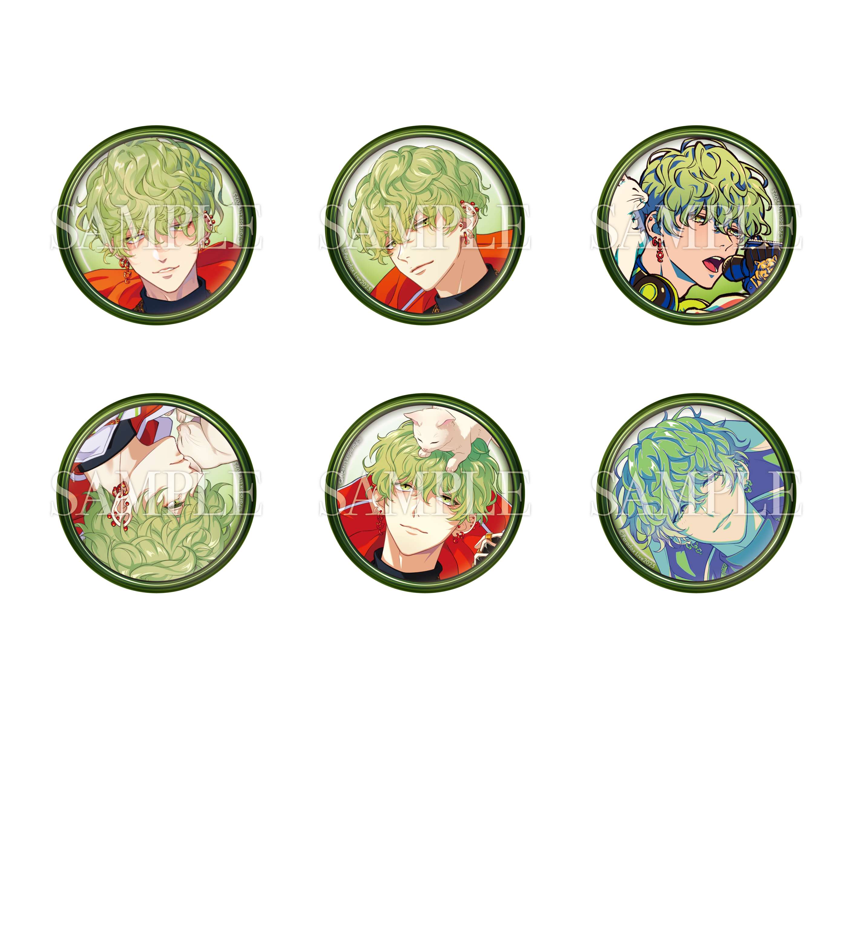 Paradox Live アーティスト別缶バッジ 征木 北斎 Ver.A（ブラインド