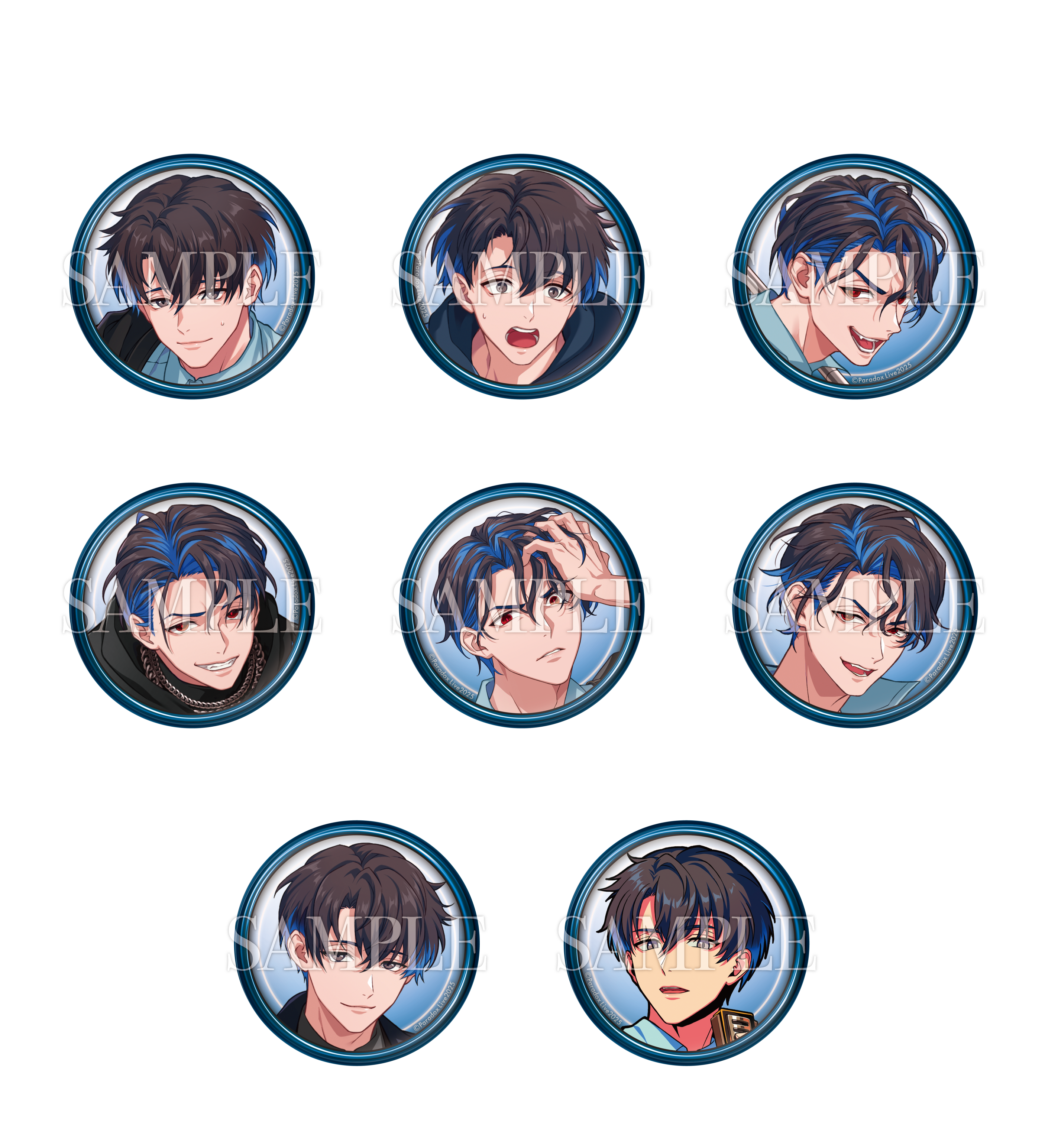 Paradox Live アーティスト別缶バッジ 犬飼 憂人（ブラインド