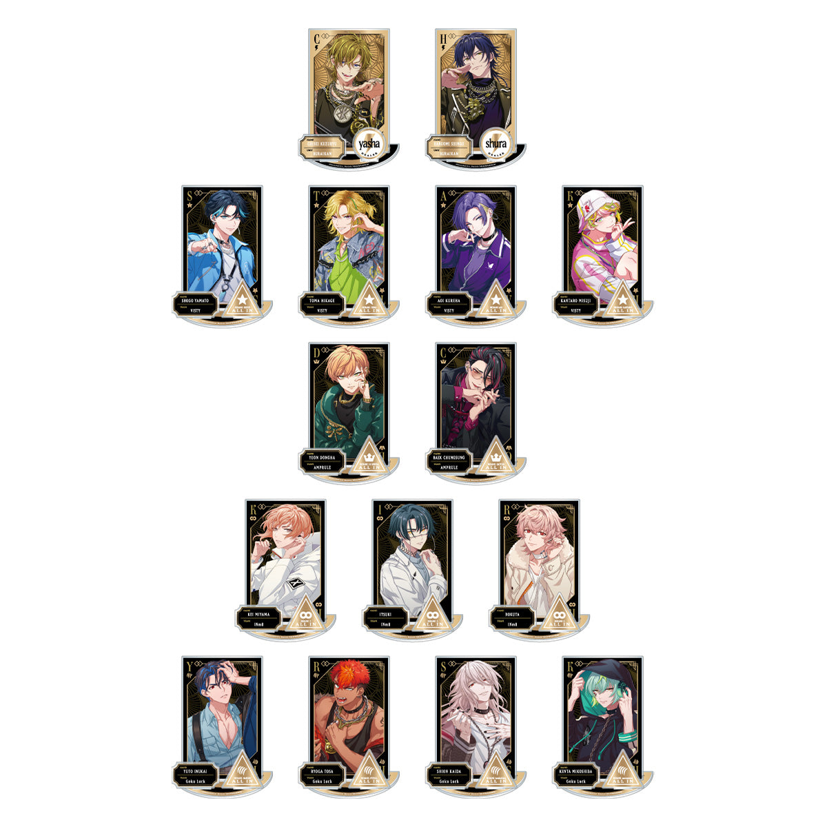 Paradox Live SHOWDOWN アクリルスタンド – GCRESTORE ジークレストア