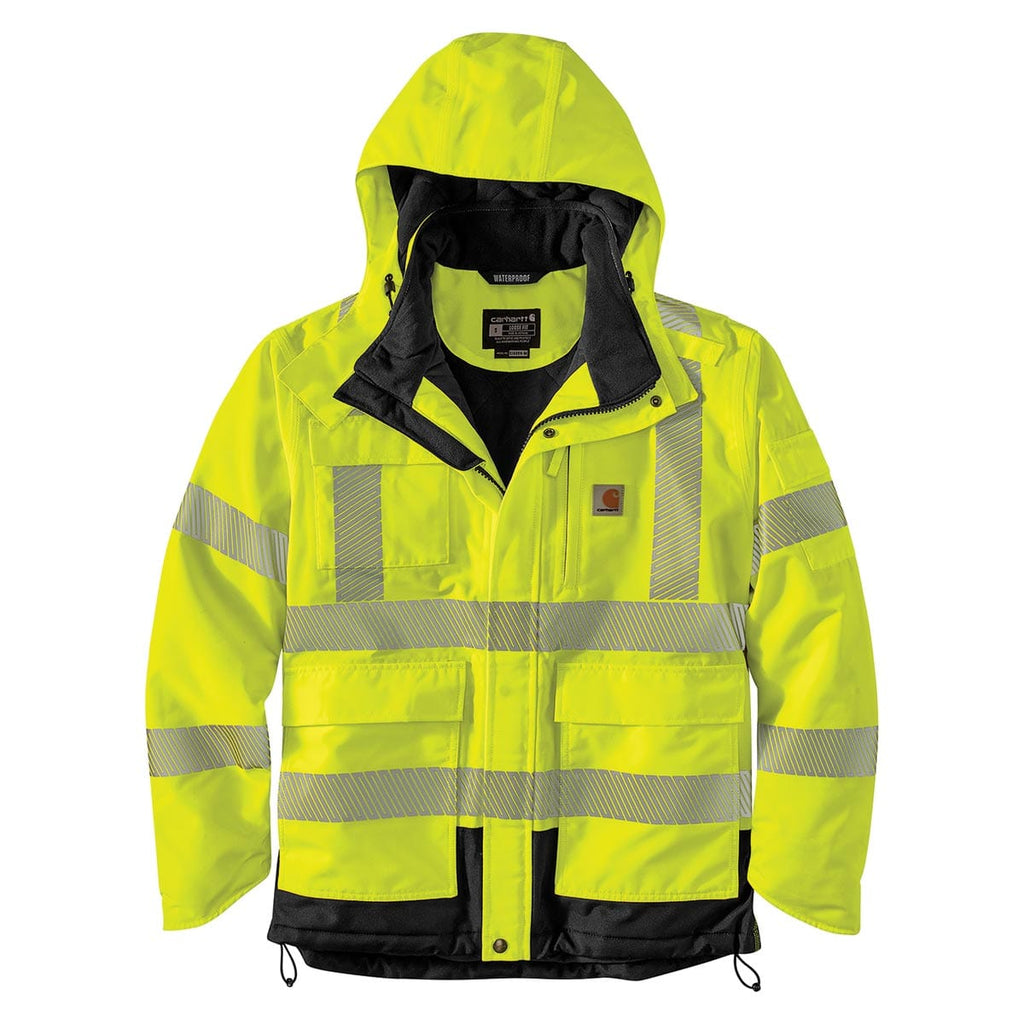 Carhartt ANSI Class 3 High-Visibility Waterproof Loose Fit