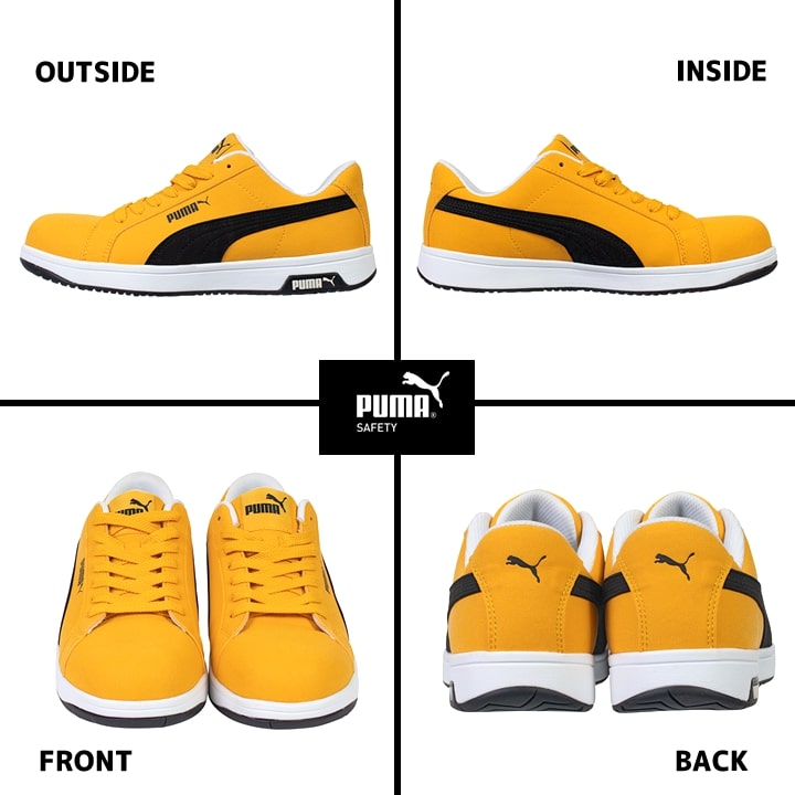 即日発送】プーマ 安全靴 ICONIC LOW アイコニックロー ローカット