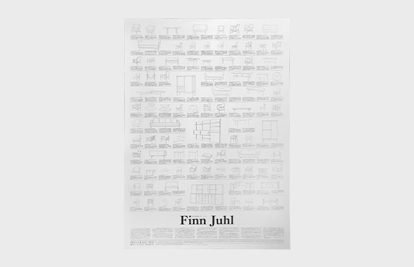 ポスター 北欧 / 織田憲嗣 織田コレクション / Finn Juhl フィンユール