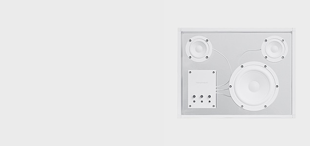 TRANSPARENT SPEAKER トランスペアレントスピーカー 白 ホワイト
