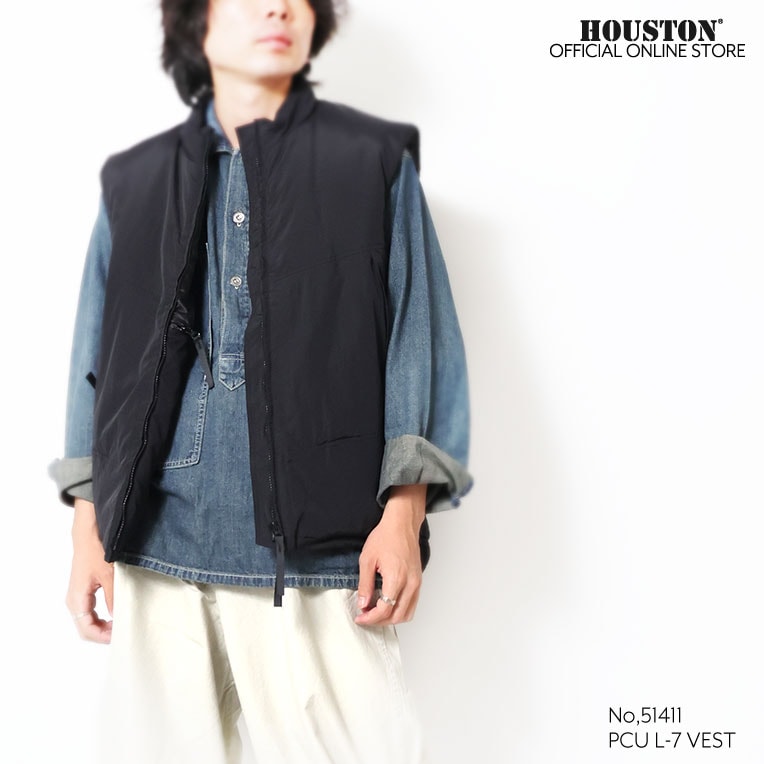 極美品！ヒューストンベスト HOUSTON ベスト HOUSTON Lサイズ HOUSTON