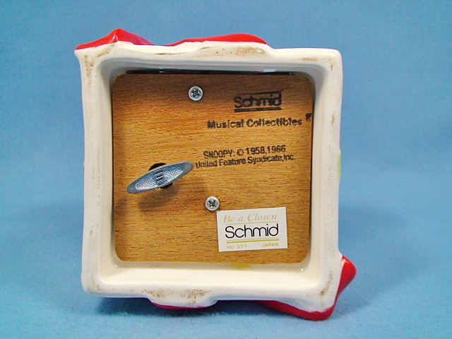 ビンテージ Schmid '85 スヌーピー オルゴール ピエロ | ビンテージ