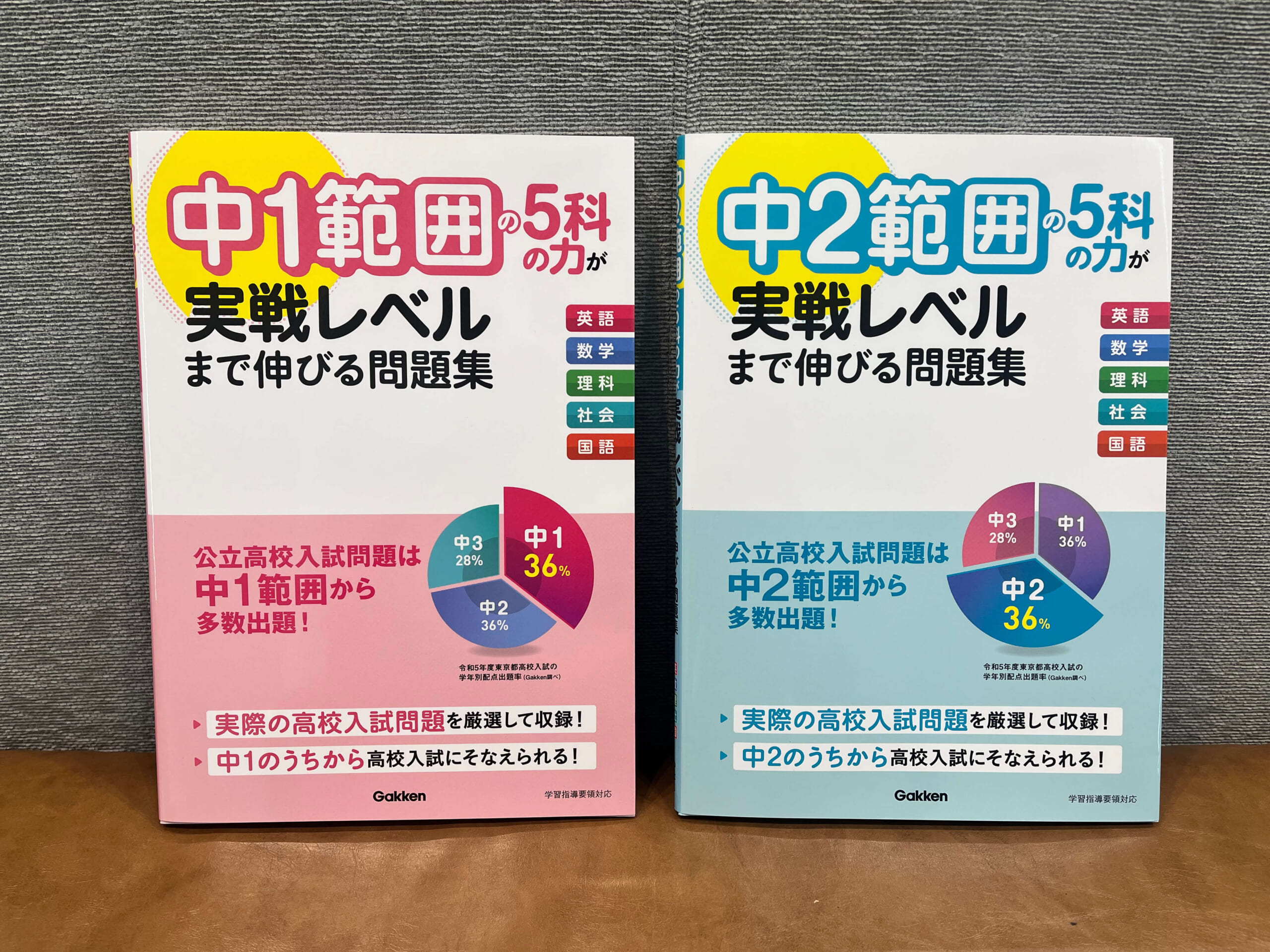 中1、中2のうちから高校入試対策ができる! 1冊で5教科の学力が