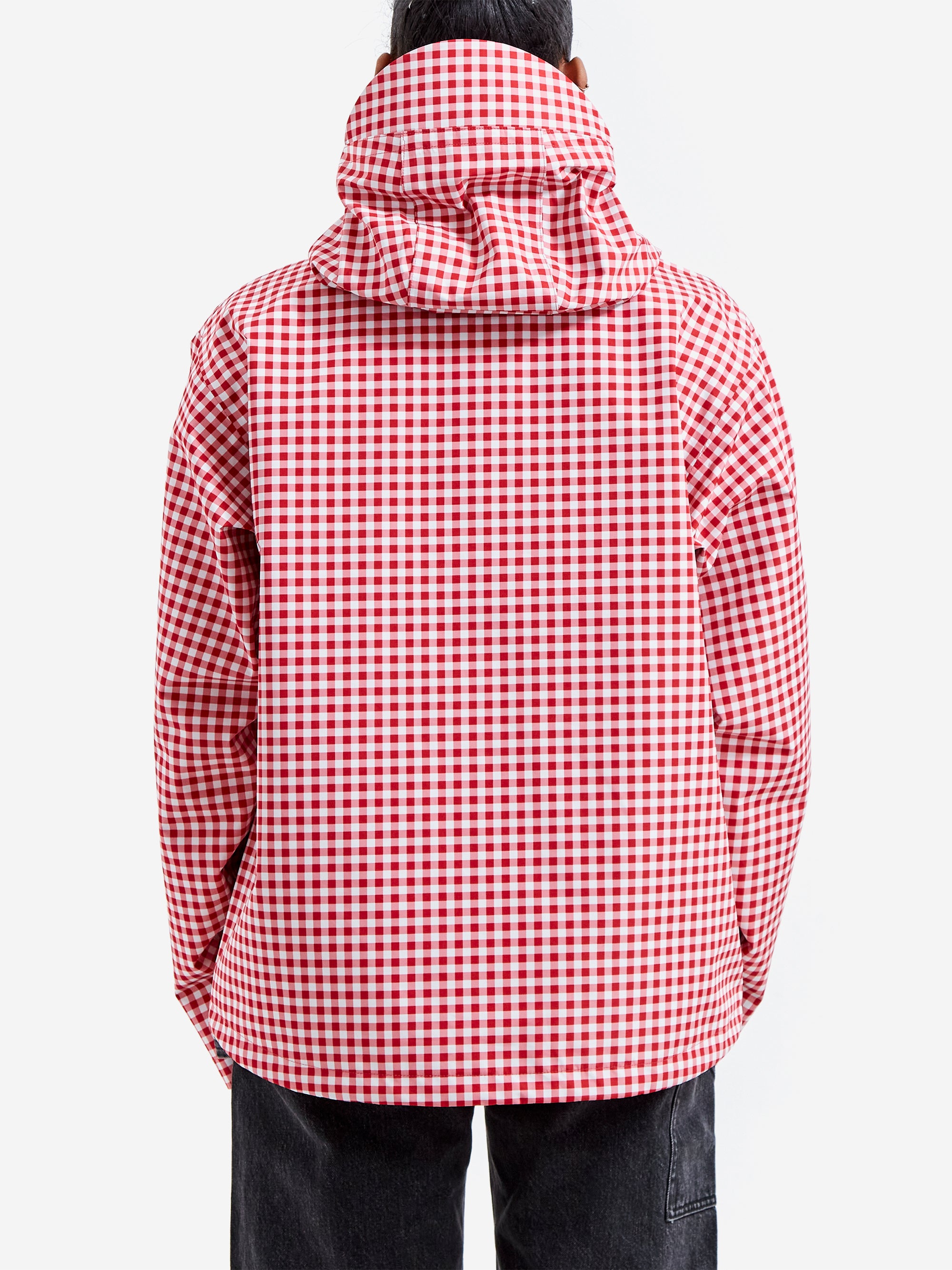 BoTT Gingham Shell Jacket - Red – Goodhood