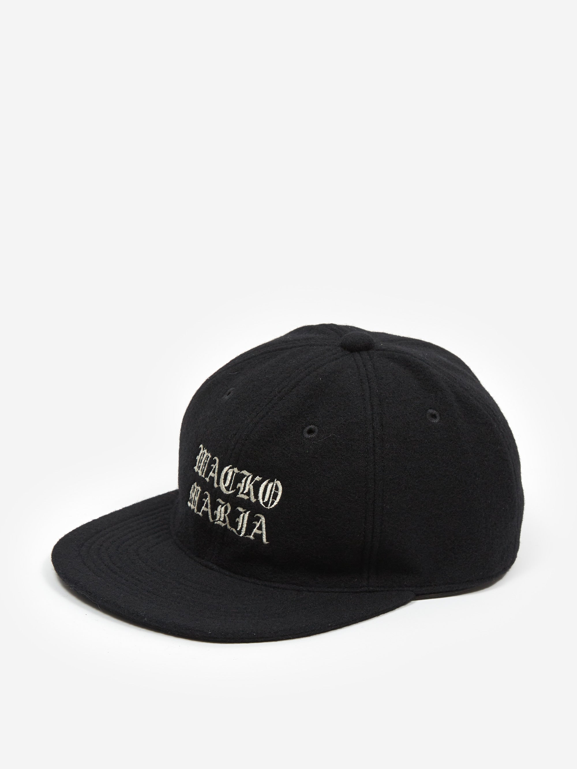Wacko Maria Wool 6 Panel Cap - Black – Goodhood