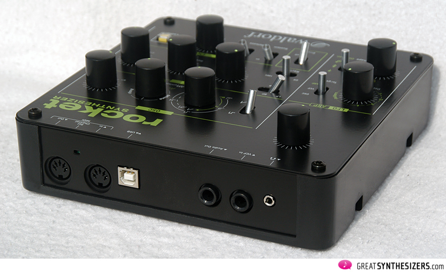 Waldorf Rocket - the synth from another star - GreatSynthesizers