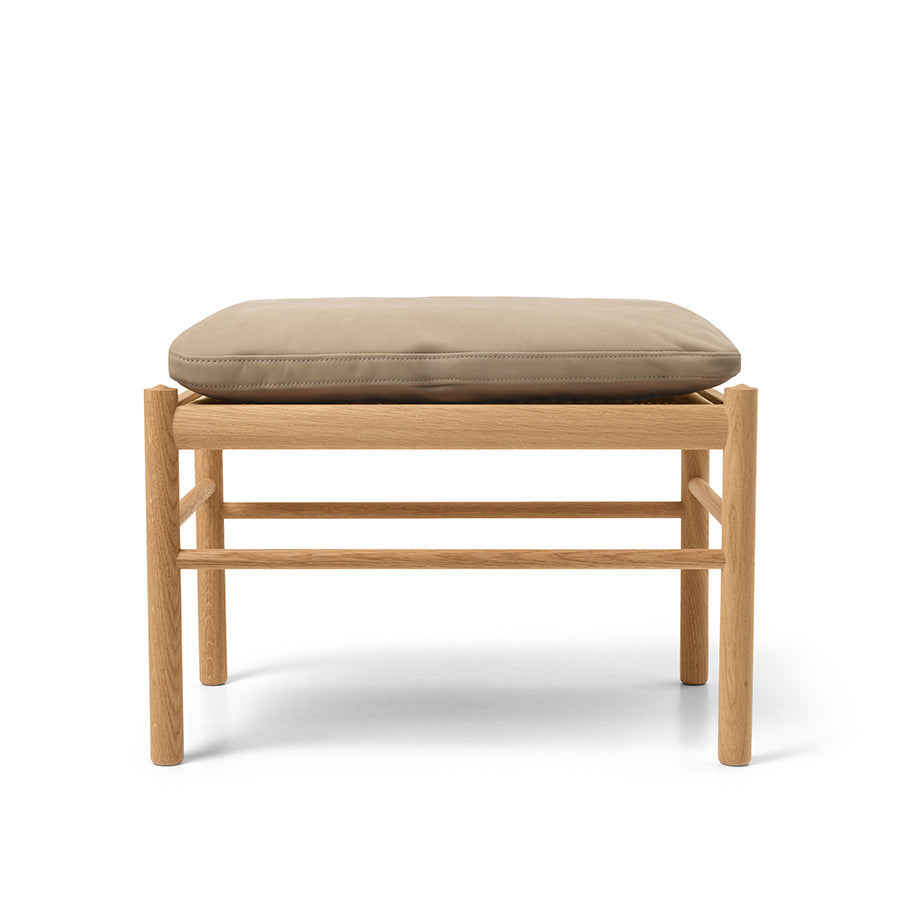 OW149F コロニアルフットスツール TERRAレザー (Marble 20366