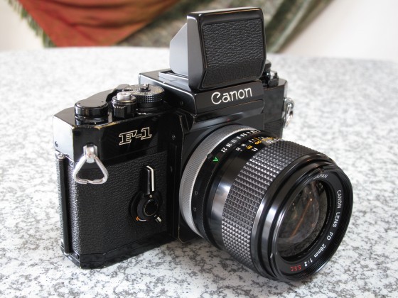 Canon F-1 -(6) 低めのアングル-: ☆ひゅ～ずのblog☆