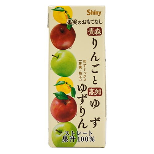 りんごとゆず ゆずりん 果実のおもてなし ストレート果汁100