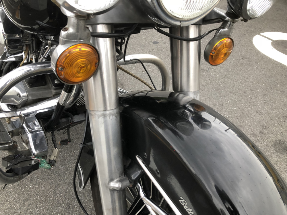 ショベルヘッド フロント周りの一斉整備 その4 組立編 フロント