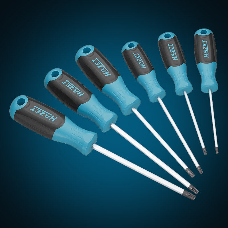 811T/6 TORXスクリュードライバーセット 6本組 – HAZET JAPAN