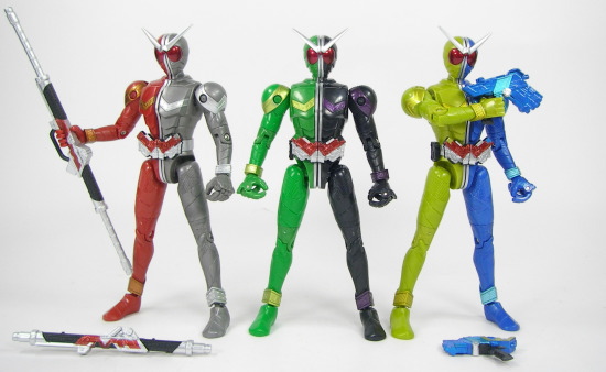 WFC 01～03 仮面ライダーW（ダブル） サイクロンジョーカー＆ヒート