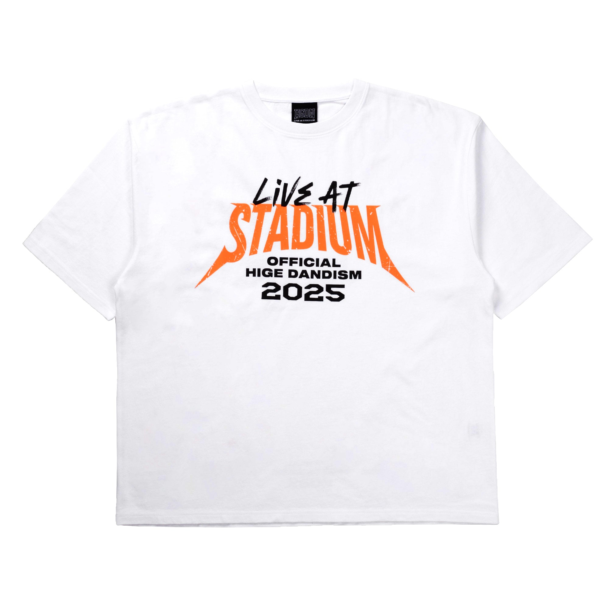 STADIUM Tシャツ ホワイト – Official髭男dism ONLINE STORE