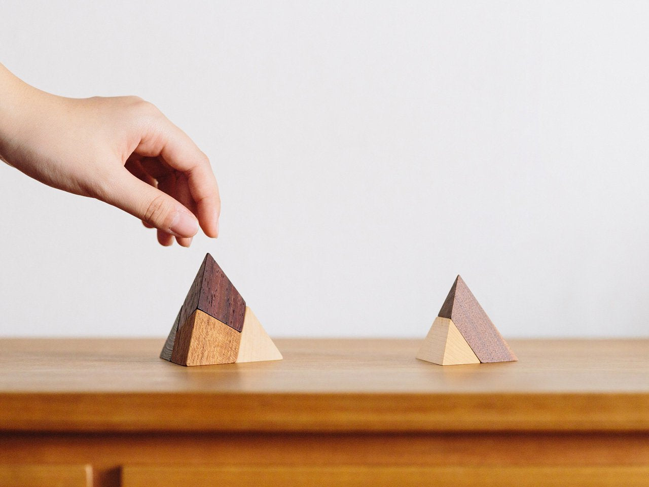 GIOCARE ピラミッドパズル - 広松木工