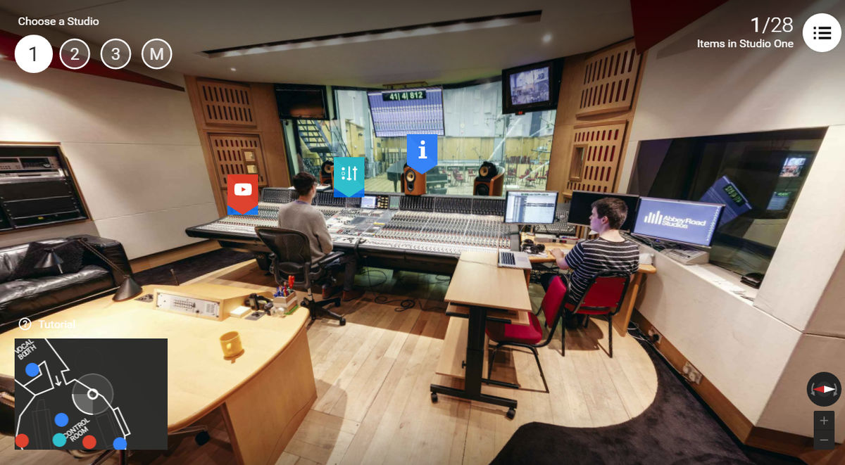 伝説の「アビーロード・スタジオ」を体験できる「Inside Abbey Road