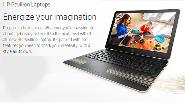 HP Pavilion 15 (15-CC739TX Gold / 15-CC740TX Silver) 15.6-inch