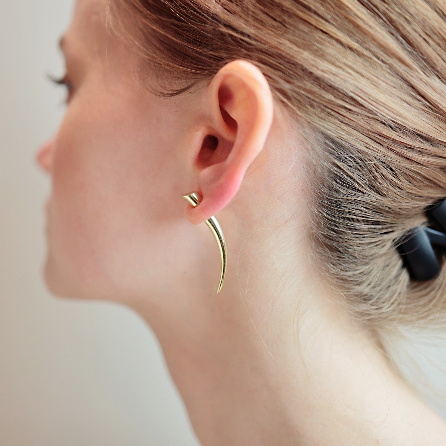 ブラススパイクピアス - IBUQUI 下北沢にあるオーガニックアクセサリー