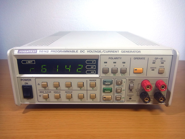 R6142直流電圧電流発生器｜中古測定器のアイジー