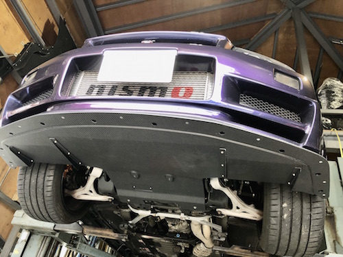 どうしても付けたかったR34のディフューザー！グローバルオート製品