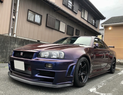 どうしても付けたかったR34のディフューザー！グローバルオート製品