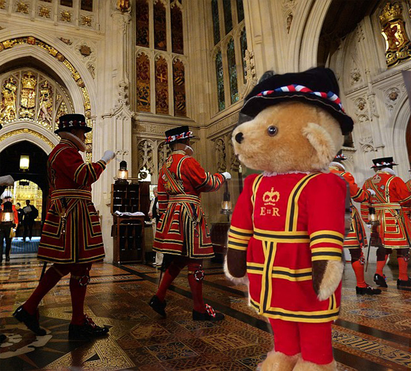 くまの衛兵さんbyメリーソート＆ハロッズ | インテリア雑貨キャリコ