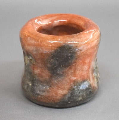 樂惺入 赤つくね蓋置 | 茶道具 小西康のぶろぐ