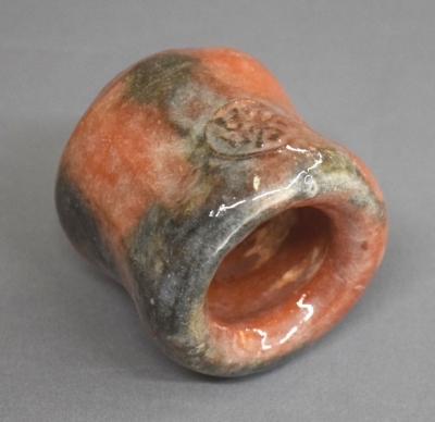 樂惺入 赤つくね蓋置 | 茶道具 小西康のぶろぐ