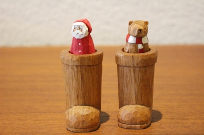 江籠正樹さんのクリスマスオブジェ | うつわ暮らしの道具 テクラ 日々