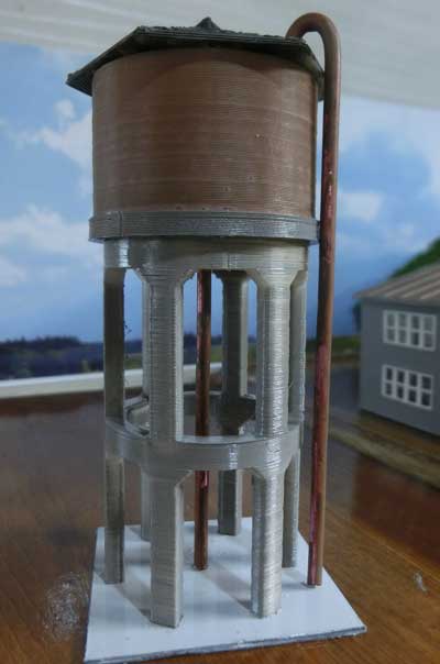 HO（16番）用の給水塔の製作 | 鉄道模型を楽しもう