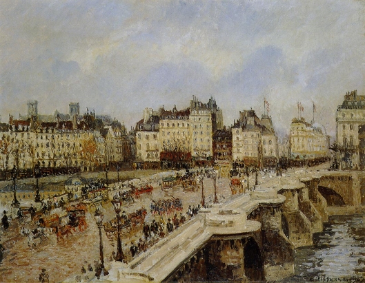 パリの街並みとセーヌ河のコラボなんて美しいのでしょう | アート