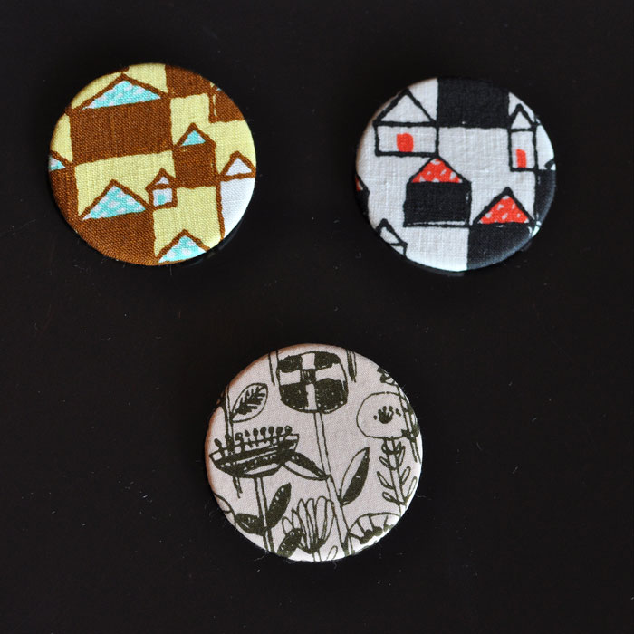 ミナペルホネン thank you very badge 布バッチ | Lin total fashion