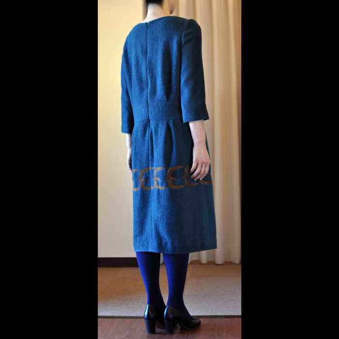 ミナペルホネン go! ワンピース blue | Lin total fashion place blog