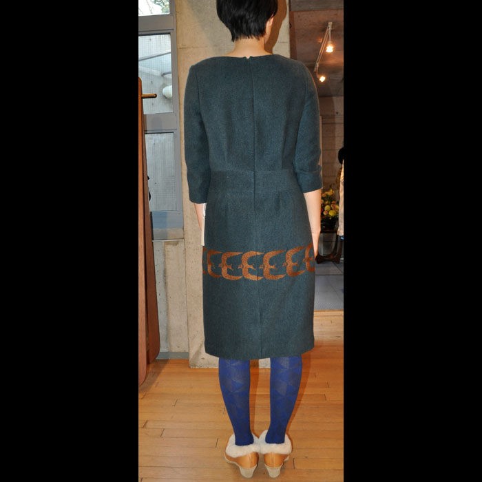 ミナペルホネン go! ワンピース blue | Lin total fashion place blog