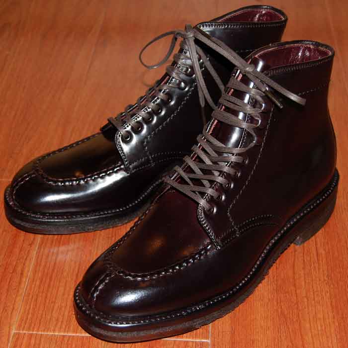 オールデンタンカーブーツコードバン＃8 D.バーガンディー（ALDEN