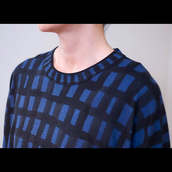 mina perhonen ミナペルホネン sora check カットソーワンピース（TA