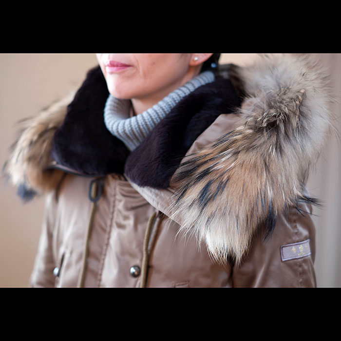 TATRAS(タトラス)CUSNA RラインN-3B型ファー付ミリタリーダウン