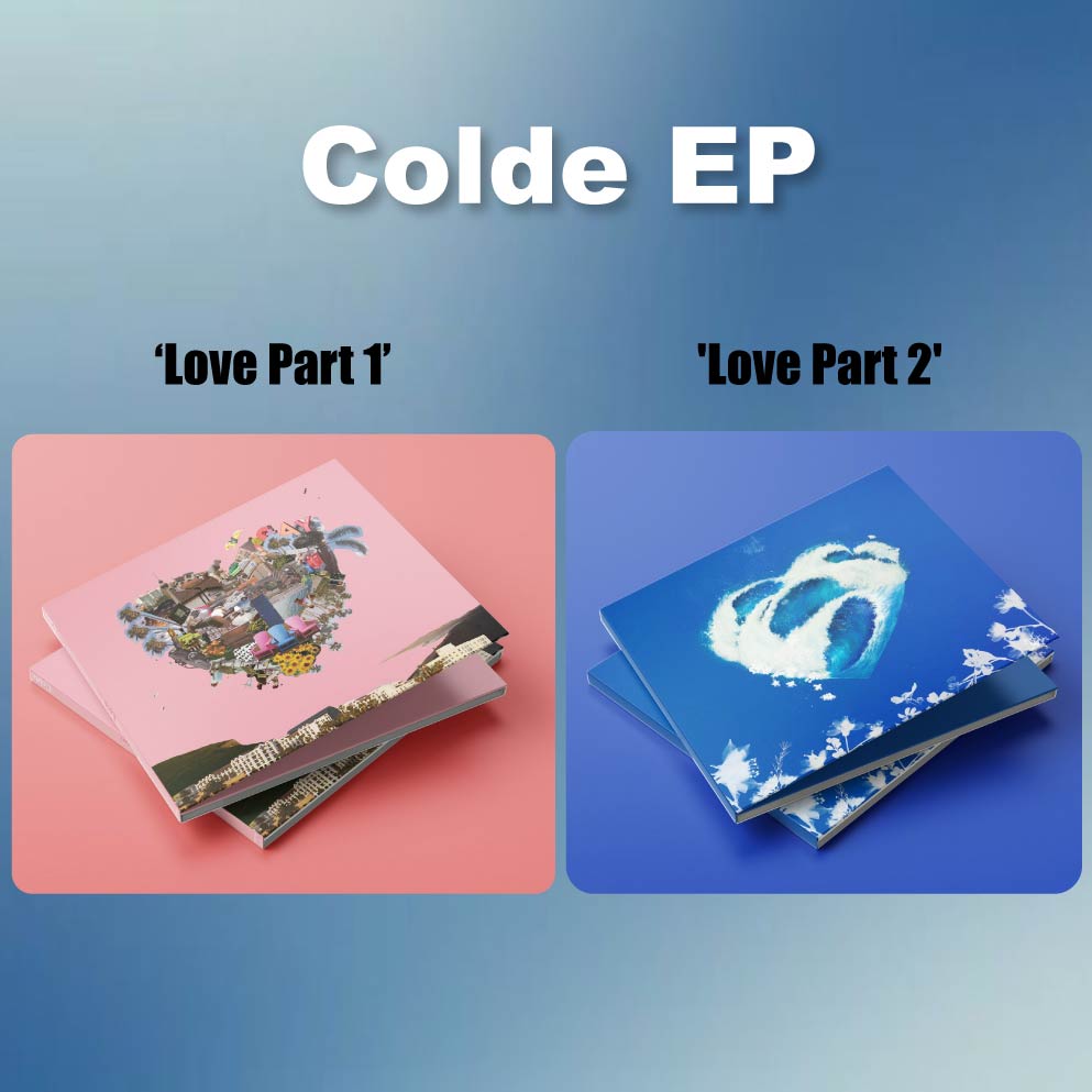 COLDE - LOVE PART 1 & PART 2 (EP) CD 韓國進口| 熱銷推薦| 微樂客