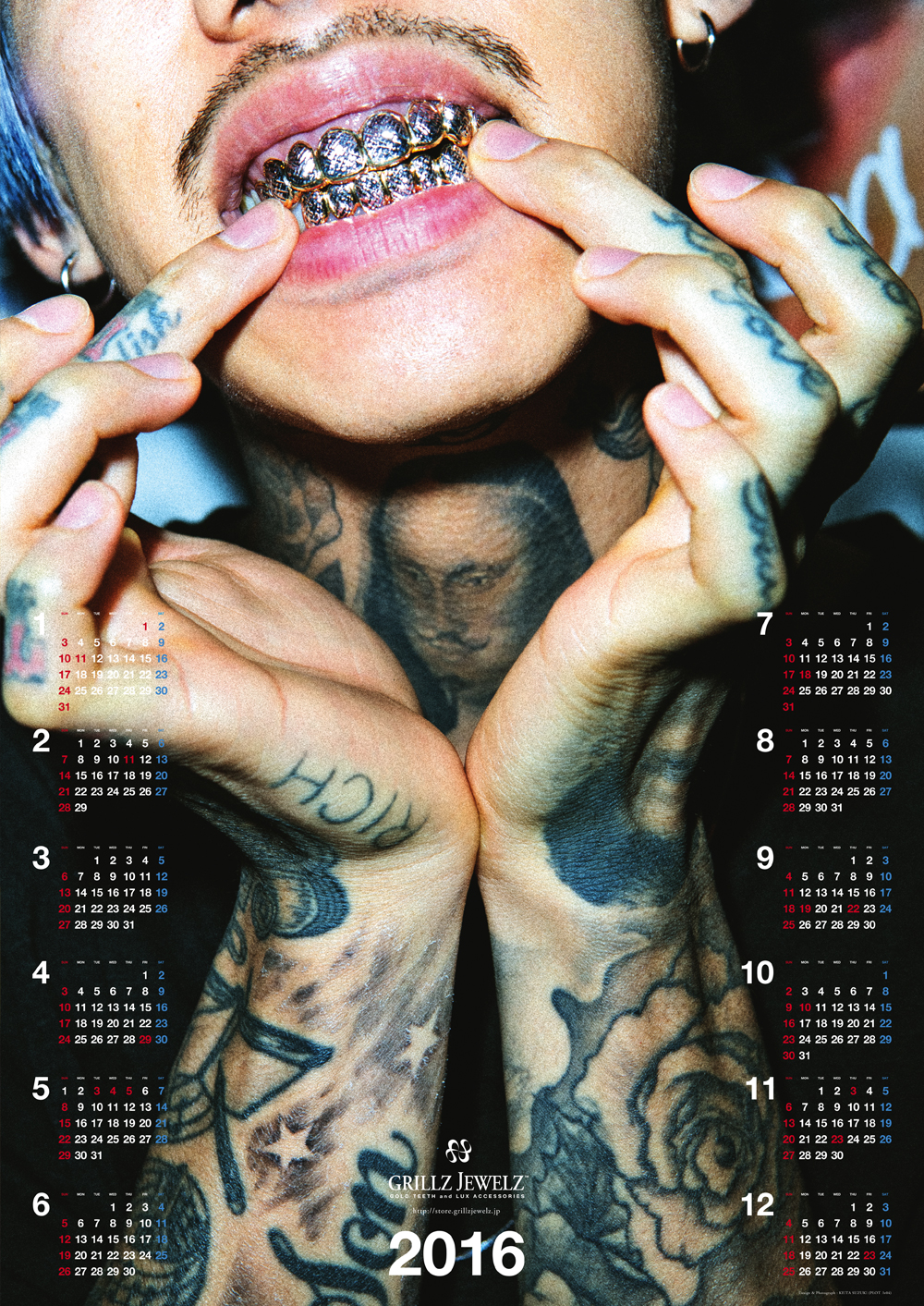 GRILLZ JEWELZ CALENDAR 2016 | GRILLZ JEWELZ BLOG