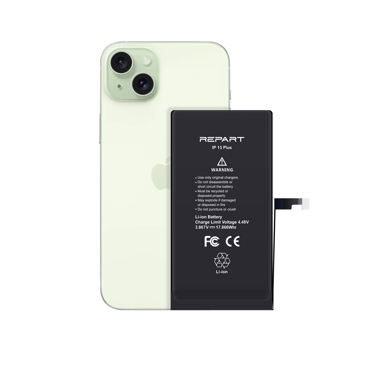 Prime Quality iPhone 15 Plus Battery Replacement | REPART
